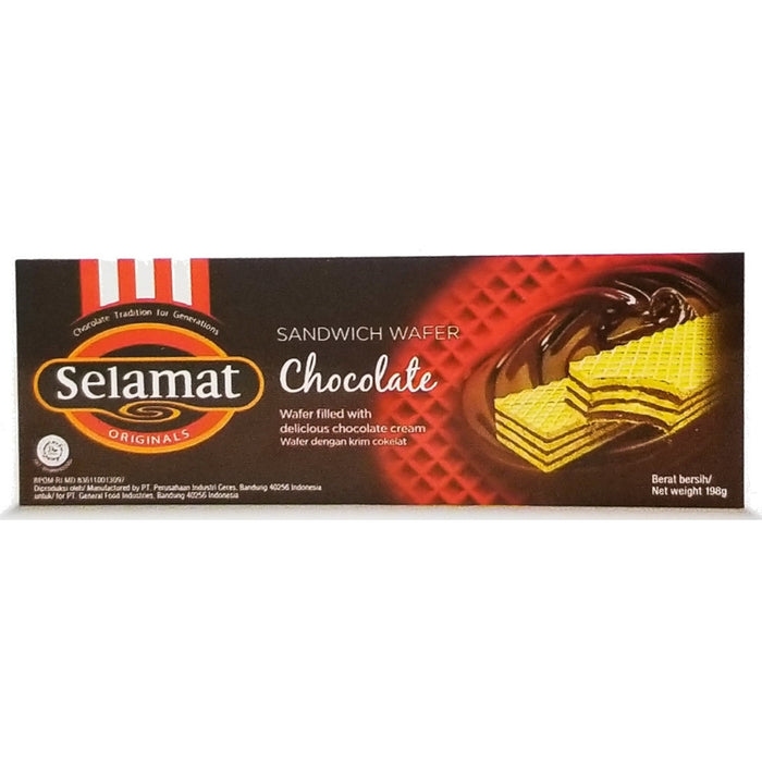 SELAMAT CHOCOLATE WAFER 198G
