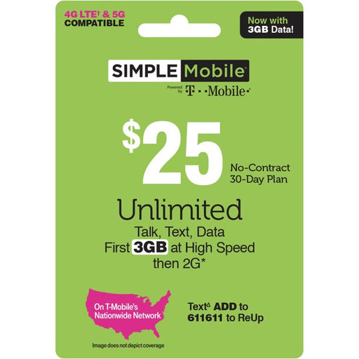 SIMPLE MOBILE $25 PLAN - Asian Online Groceries