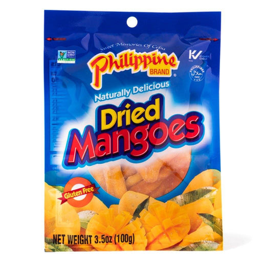PHILIPPINE BRAND DRIED MANGOES 3.5 OZ - Asian Online Groceries