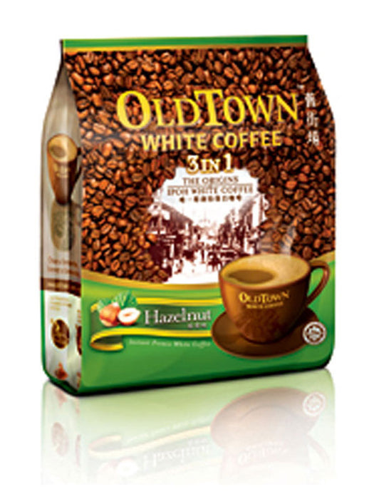 Oldtown Hazelnut white coffee 3 in 1  21.1 OZ